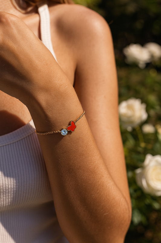 AURORA CHARM GOLD BRACELET