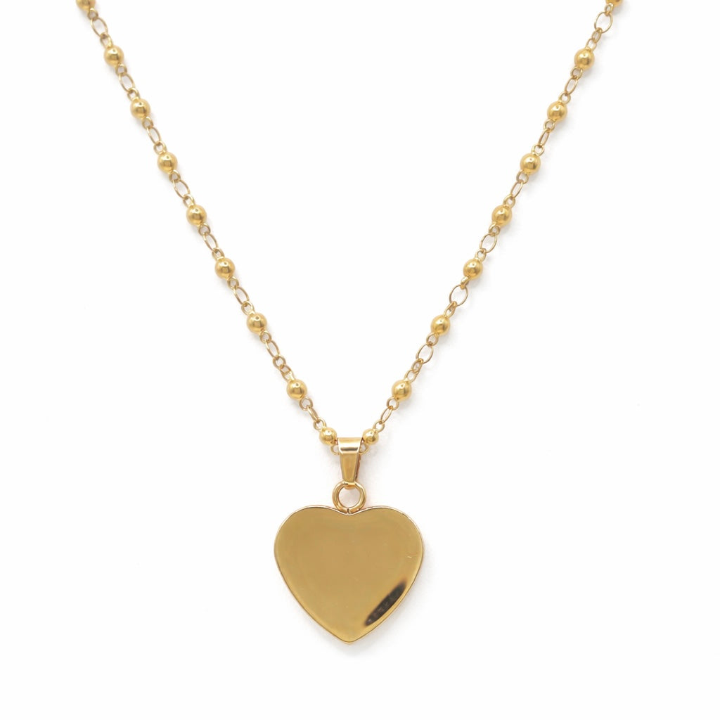 CARO HEART PENDANT NECKLACE