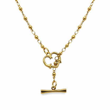 CARO HEART PENDANT NECKLACE