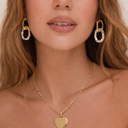 AURA LINK DROP EARRINGS