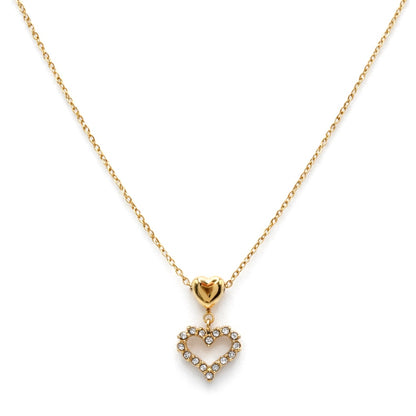 EVARA HEART GOLD NECKLACE