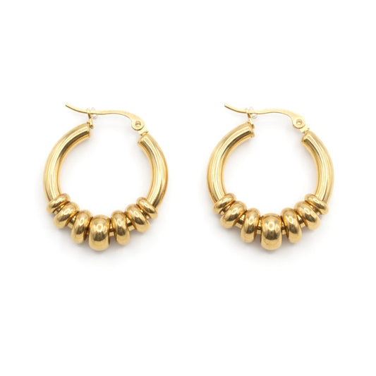 OASIS GOLD HOOPS