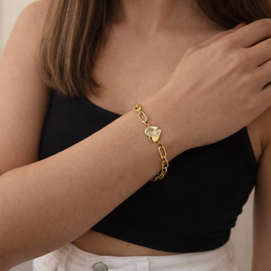 ELISA STAR GOLD BRACELET