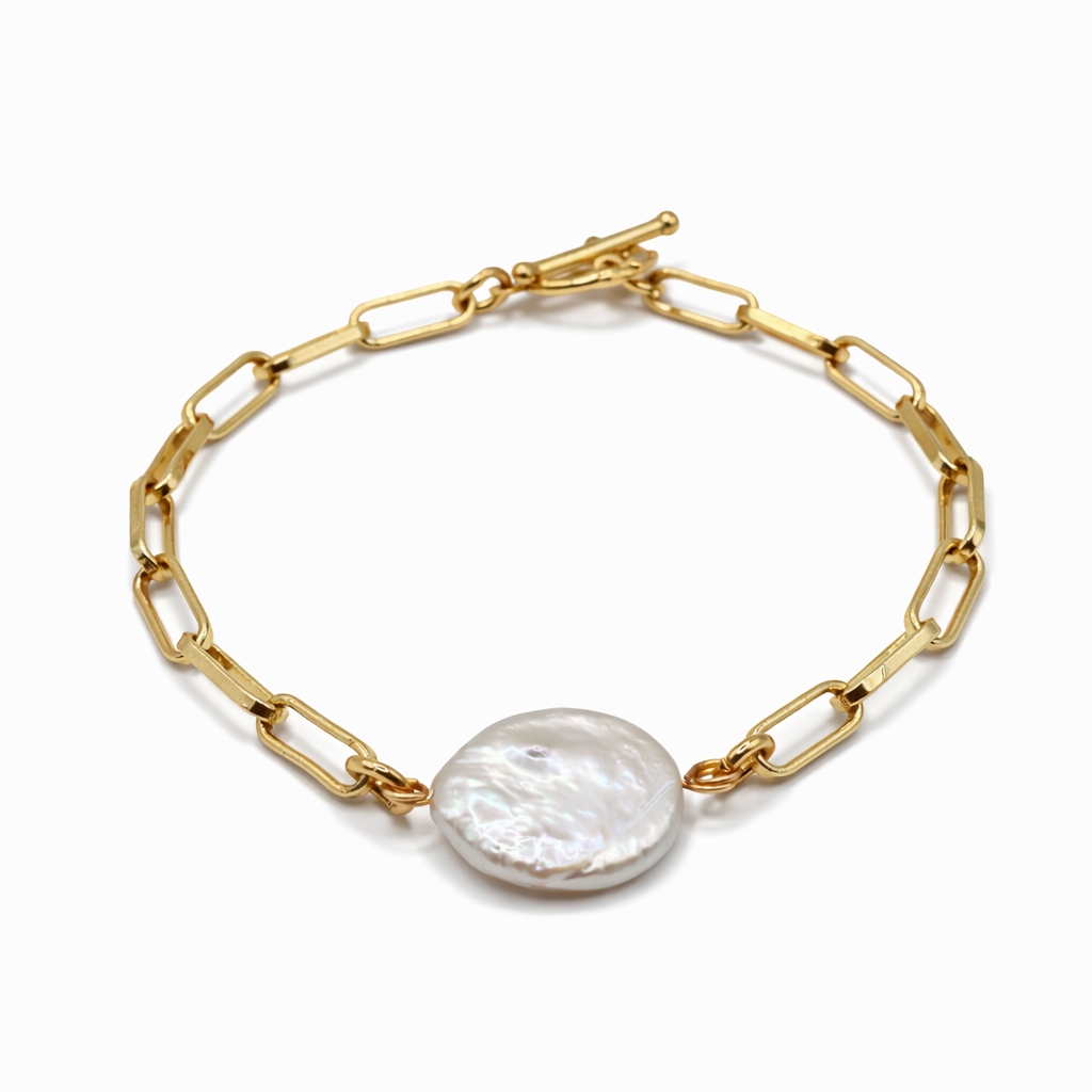 LARA PEARL GOLD BRACELET