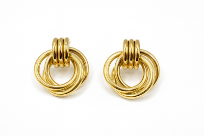 SELENE GOLD EARRINGS
