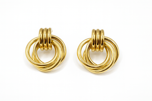 SELENE GOLD EARRINGS