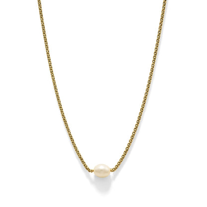 HESTIA PEARL GOLD NECKLACE
