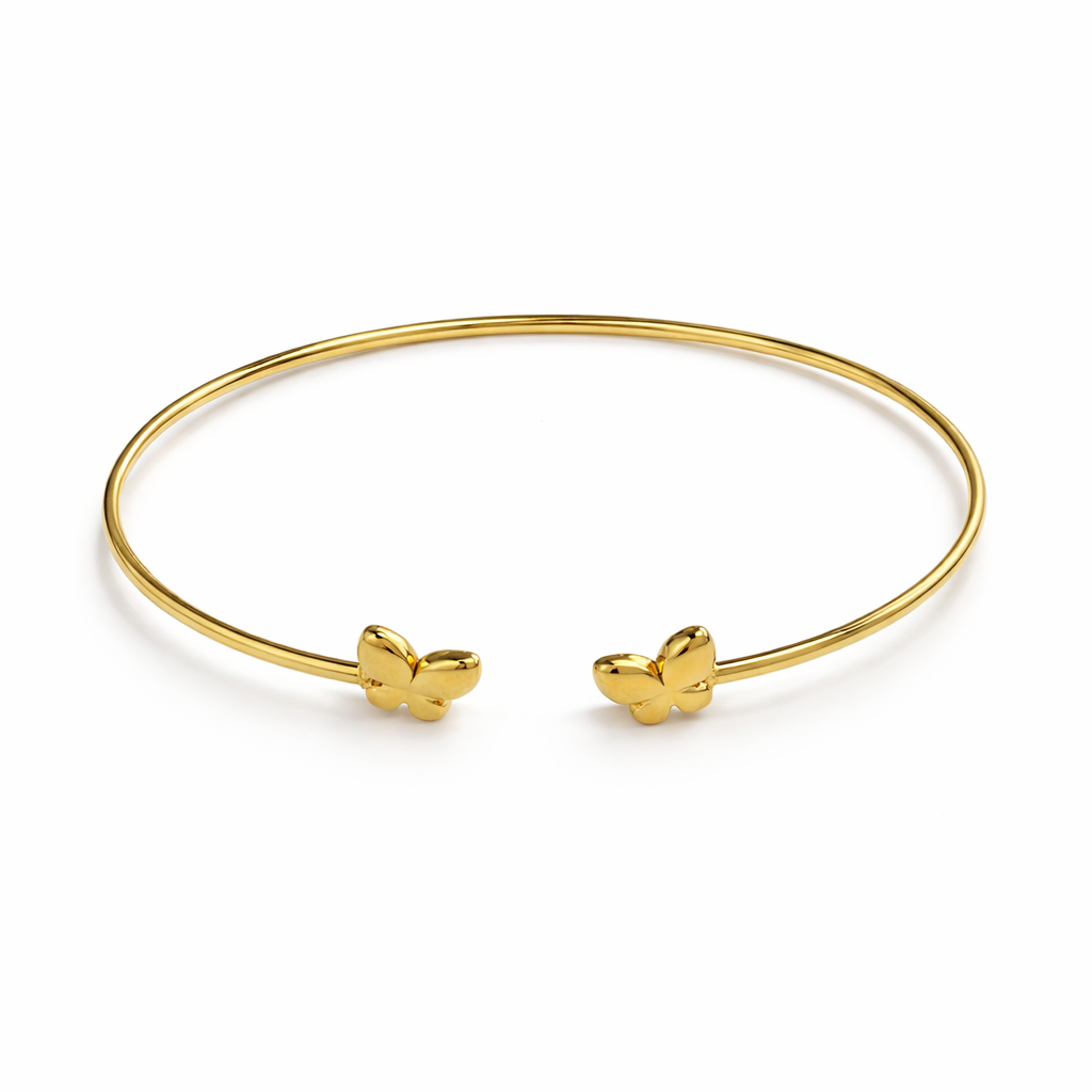 DIVINE BUTTERFLY GOLD CUFF