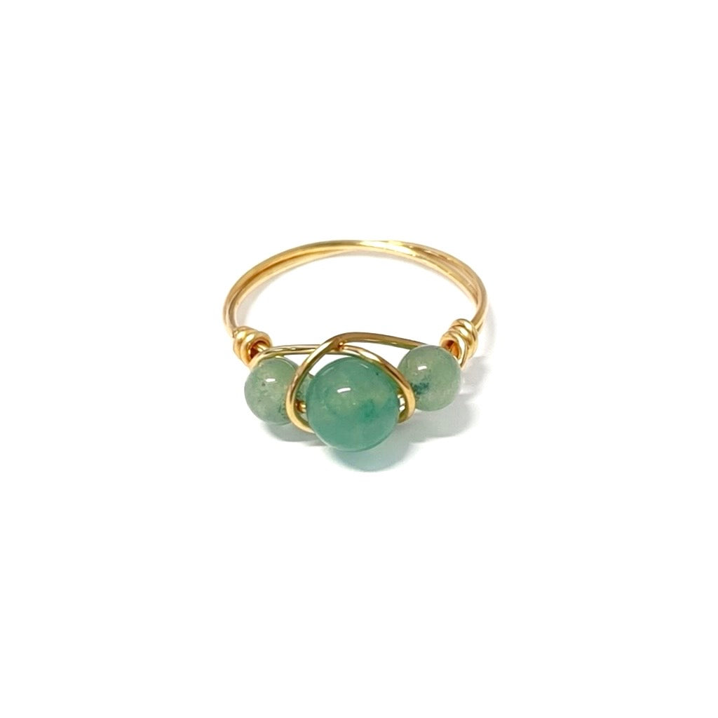JADE HALO RING