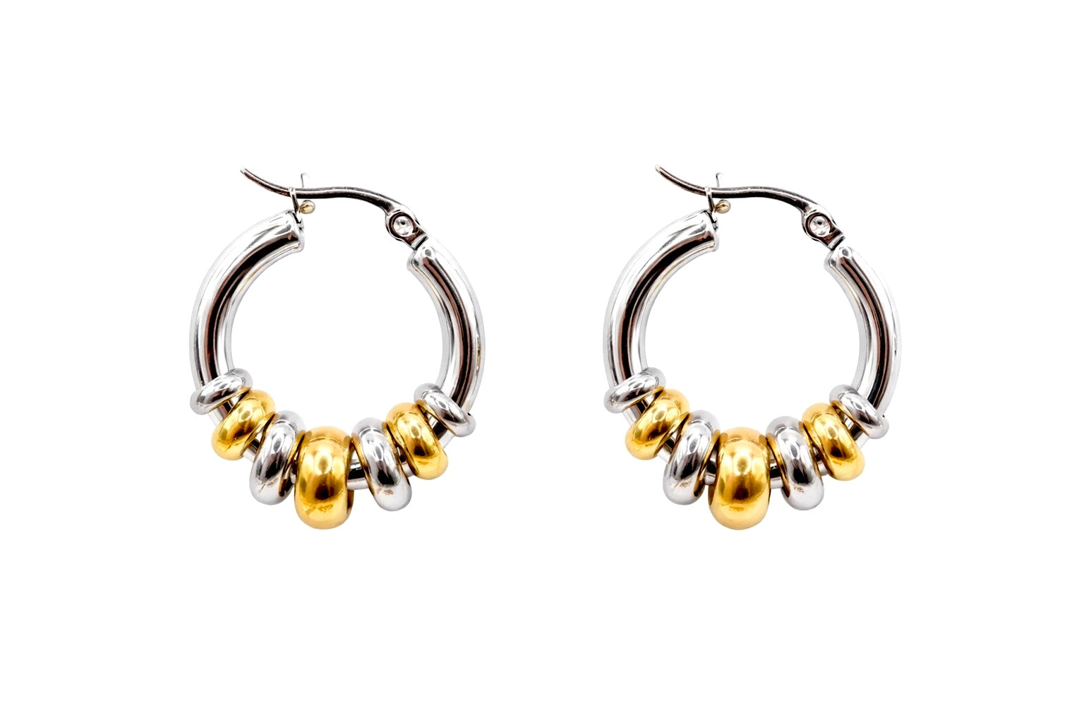 OASIS TWO TONE HOOPS