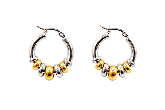 OASIS TWO TONE HOOPS