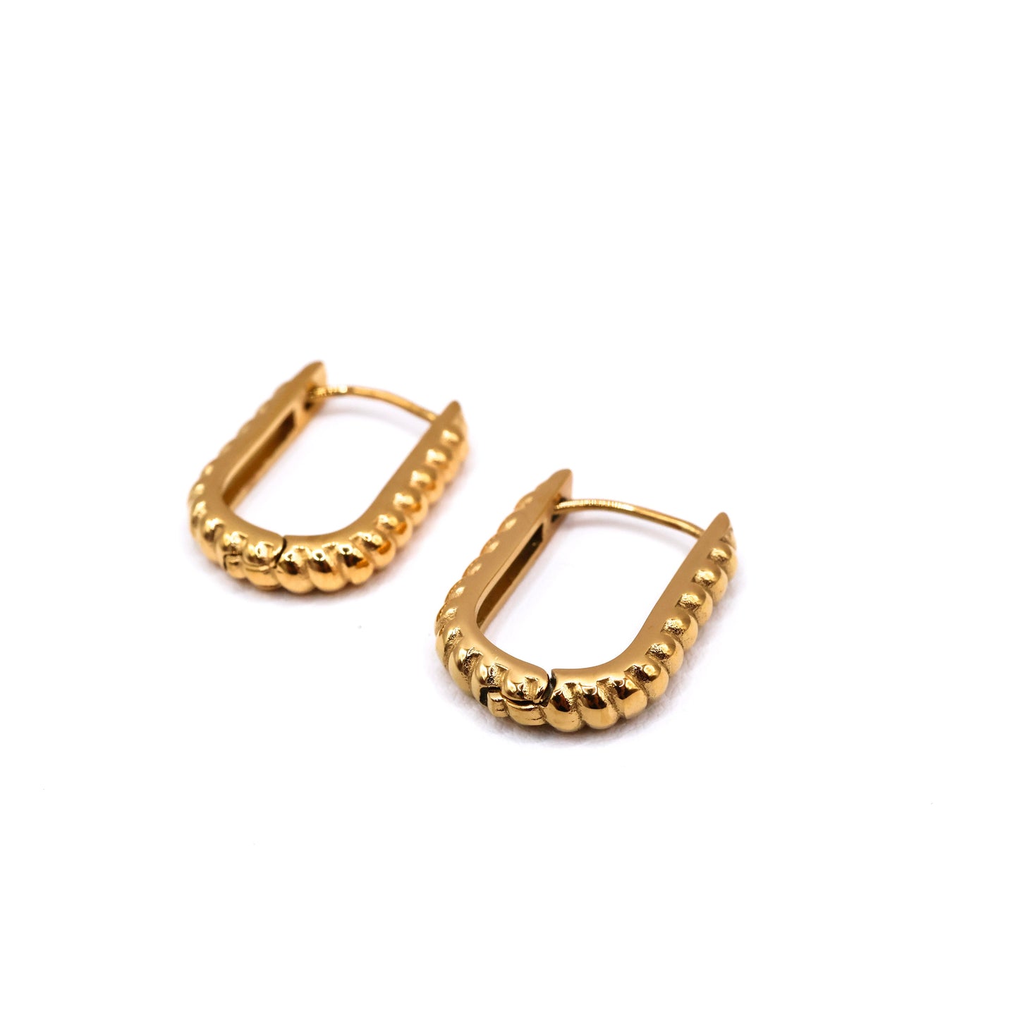 JUNO TEXTURED GOLD HUGGIES