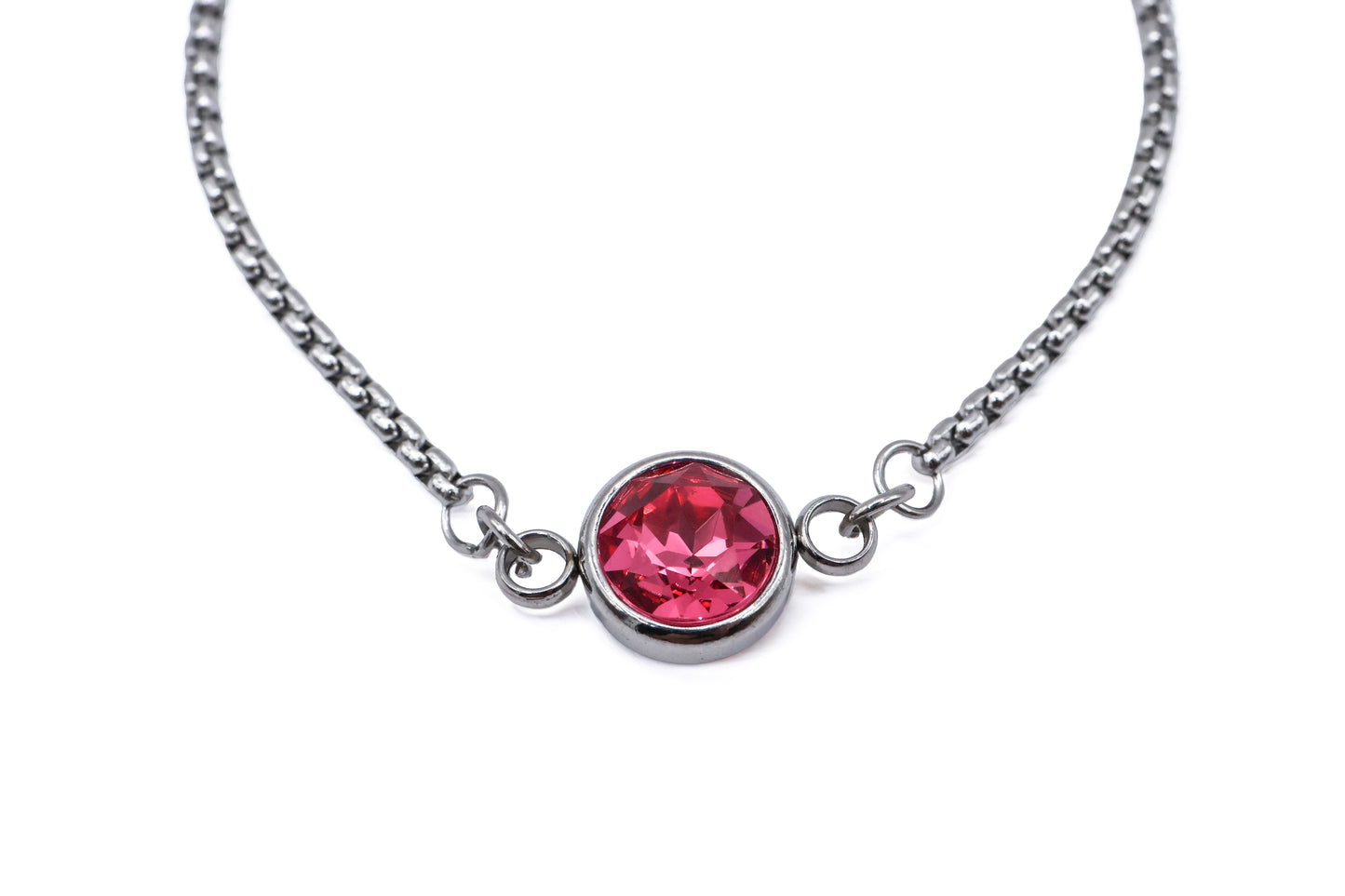 RUBY SILVER BRACELET