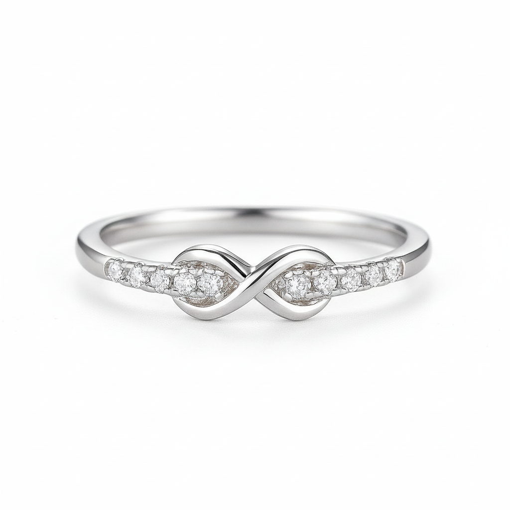 ETERNITY SILVER RING