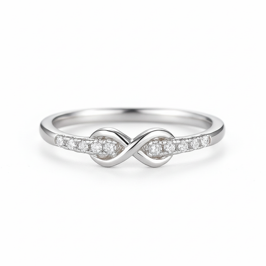 ETERNITY SILVER RING
