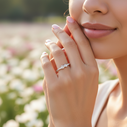 ETERNITY SILVER RING